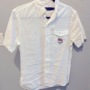 Polo Ralph Lauren (linen classic fit) button down shirt.